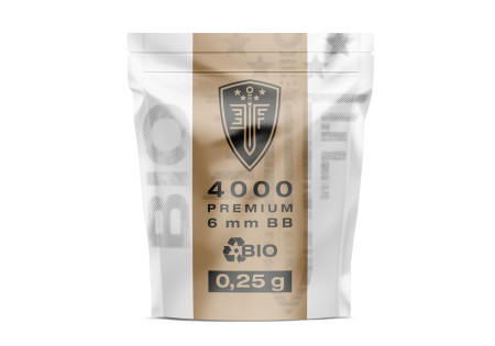 Billes BIO 0.25g SACHET 4000 PREMIUM ELITE FORCE UMAREX