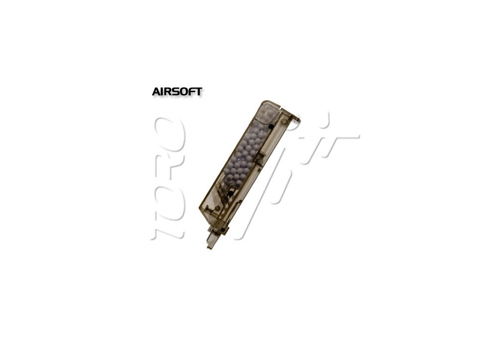 Speedloader chargette rapide AIRSOFT 115 BILLES SMOKE ASG