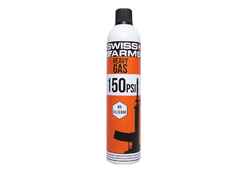 Gaz 150 PSI HEAVY SEC M4 760ml ORANGE SWISS ARMS