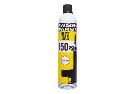 Gaz 150 PSI HEAVY LUBRIFIE SCAR 760ml YELLOW SWISS ARMS