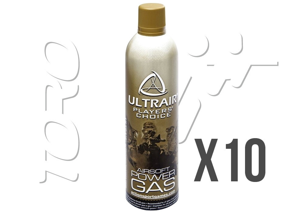 Gaz ULTRAIR AIRSOFT POWER GAS 570ml ASG X10