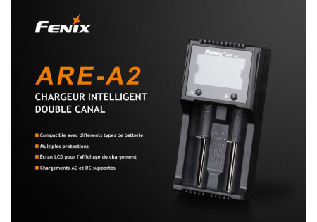 Chargeur SECTEUR 2 ACCUS ARE A2 FENIX