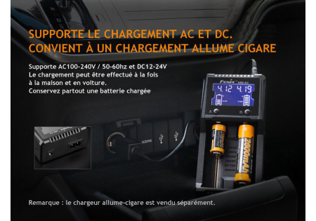 Chargeur SECTEUR 2 ACCUS ARE A2 FENIX