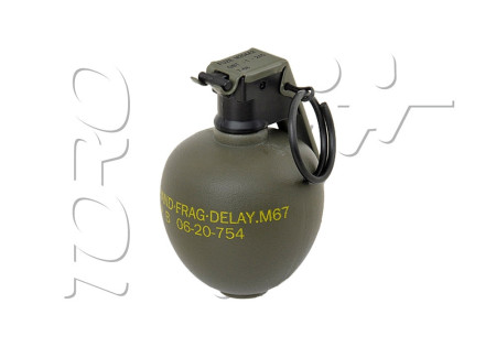 Grenade FACTICE M67 FRAG ALUMINIUM