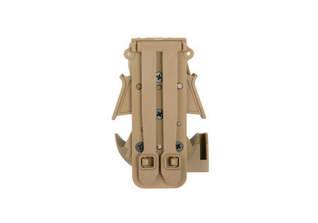 Grenade FACTICE M67 FRAG + PORTE GRENADE SYSTEME MOLLE TAN