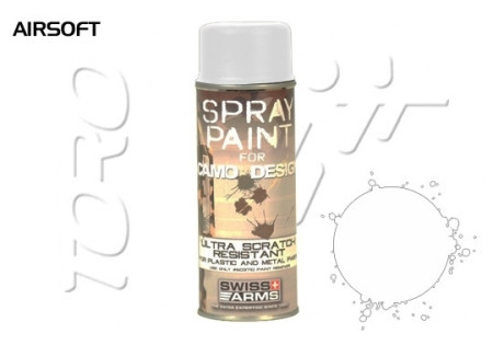 Peinture BOMBE SPRAY SWISSARMS WHITE 400ML