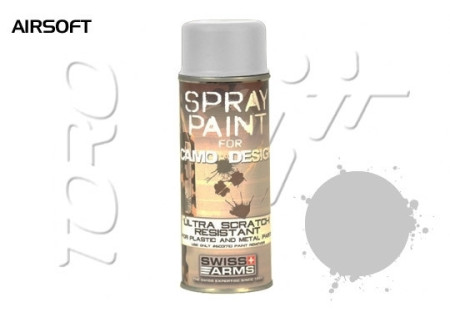 Peinture BOMBE SPRAY SWISSARMS GREY 400ML