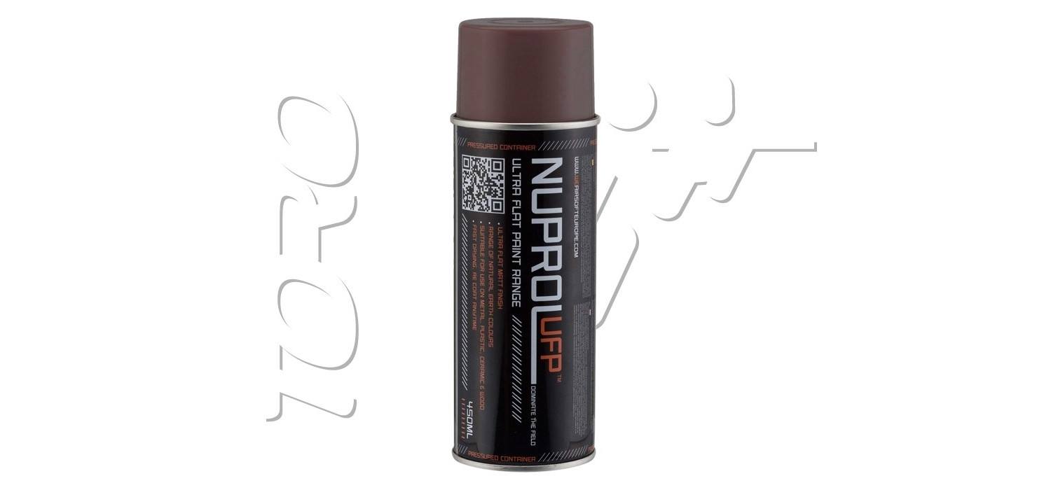 Peinture BOMBE SPRAY NUPROL MARRON 450ML