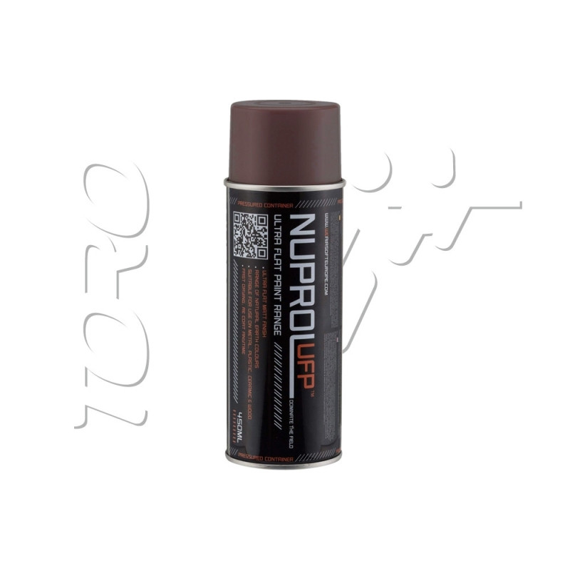 Peinture BOMBE SPRAY NUPROL MARRON 450ML