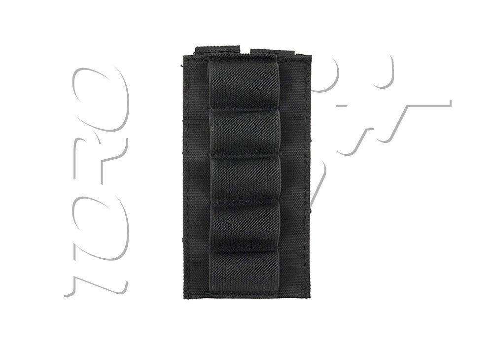 Porte cartouches SHOTGUN SHELL ATTACHE MOLLE BLACK