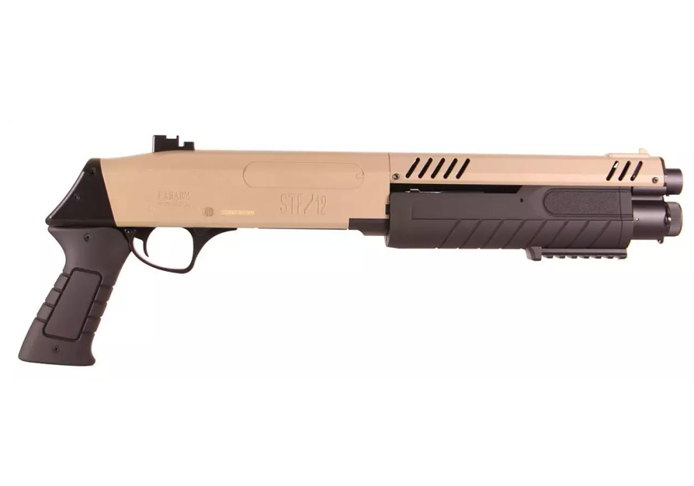 Fusil à pompe FABARM STF12 SHORT TAN GAZ BO MANUFACTURE