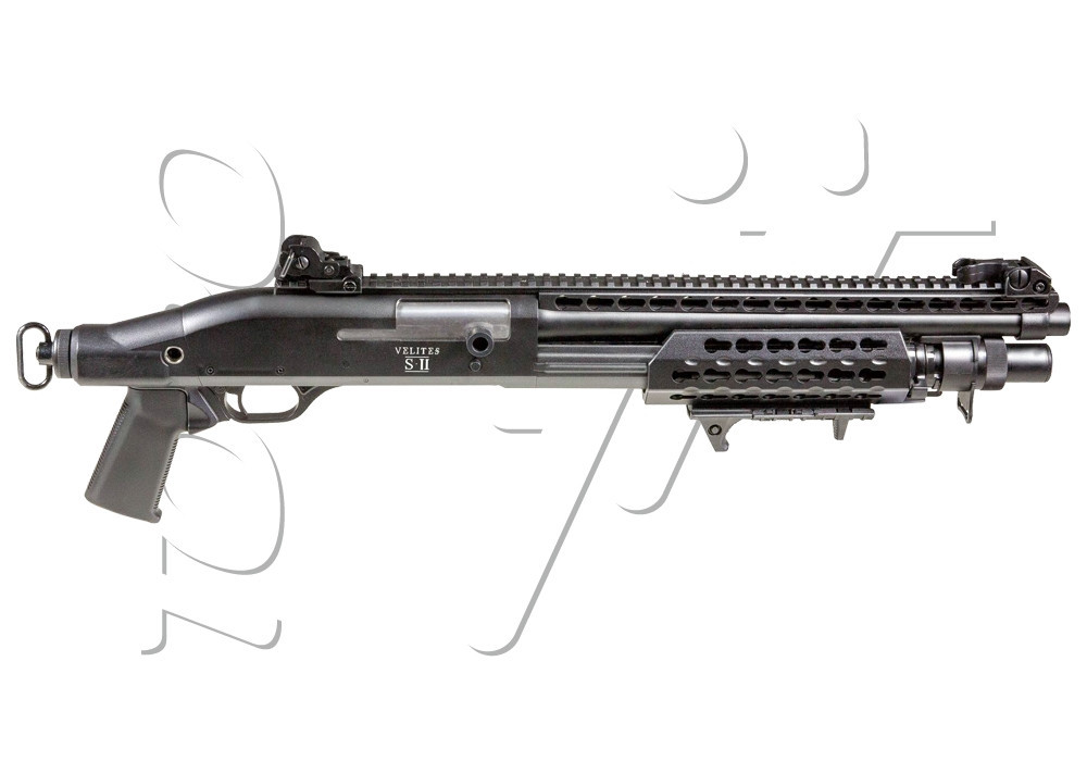 Fusil à pompe VELITES S-II BLACK ABS SPRING SECUTOR