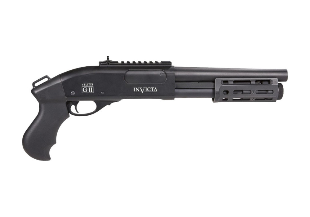 Fusil à pompe VELITES INVICTA G-II BLACK GAZ SECUTOR