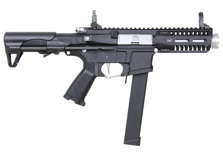 Fusil CM16 ARP9 5" ICE BLACK PICATINNY/M-LOK SILVER AEG G&G ARMAMENT