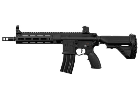 Fusil DELTA 595 ELITE PRO TYPE HK416 FULL METAL MOSFET 11"  120 Bbs AEG PICATINNY/M-LOCK BLACK BO MANUFACTURE