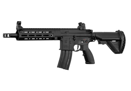 Fusil DELTA 595 ELITE PRO TYPE HK416 FULL METAL MOSFET 11"  120 Bbs AEG PICATINNY/M-LOCK BLACK BO MANUFACTURE