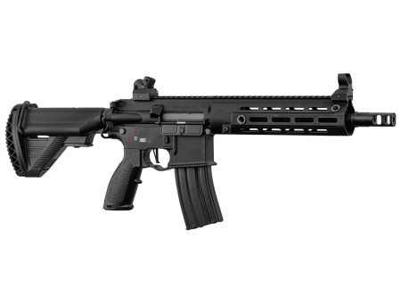 Fusil DELTA 595 ELITE PRO TYPE HK416 FULL METAL MOSFET 11"  120 Bbs AEG PICATINNY/M-LOCK BLACK BO MANUFACTURE