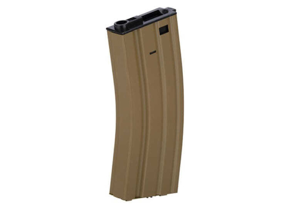 Chargeur M4/M15/M16 HI-CAP 300 BBs METAL COLT LANCER TACTICAL TAN