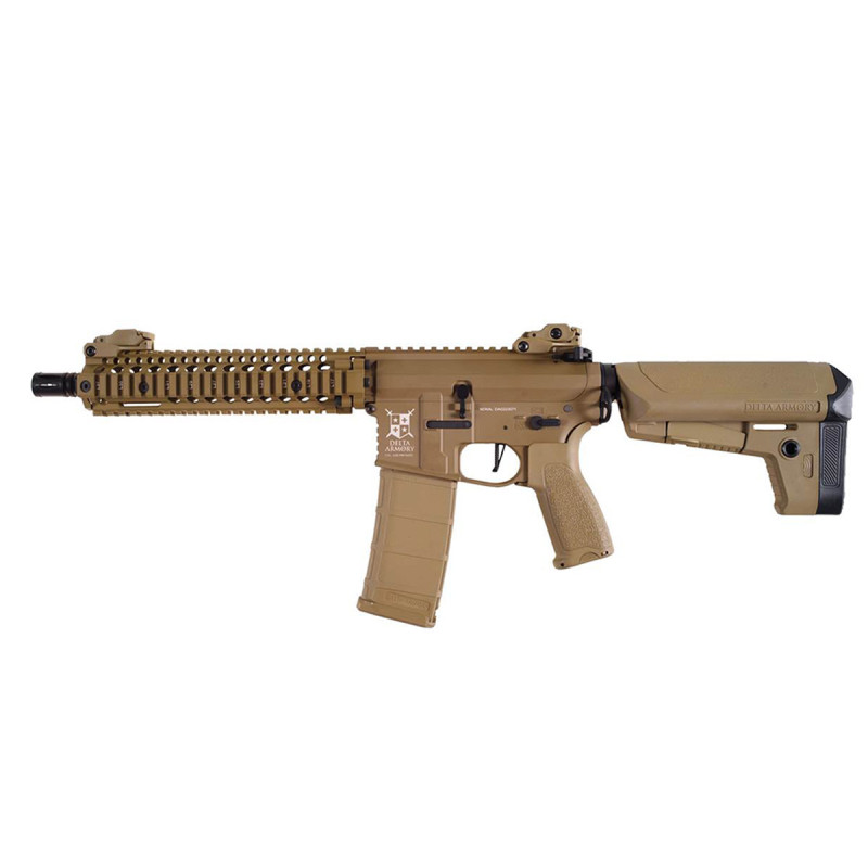 Fusil M4 MK18 ALPHA FULL METAL AEG DELTA ARMORY TAN