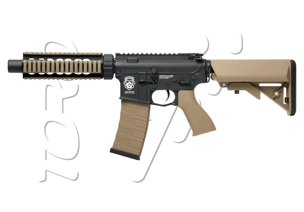 Fusil GR4 CQB-S MINI BLACK TAN AEG G&G ARMAMENT