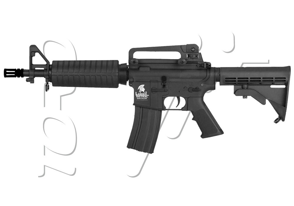 Fusil FIBRE LT01 M933 COMMANDO AEG LANCER TACTICAL BLACK