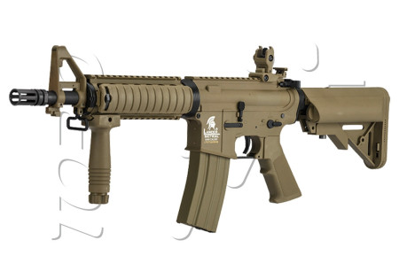 Fusil FIBRE LT02 M4 CQBR AEG LANCER TACTICAL TAN