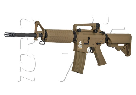 Fusil FIBRE LT03 M4A1 GEN2 AEG LANCER TACTICAL TAN