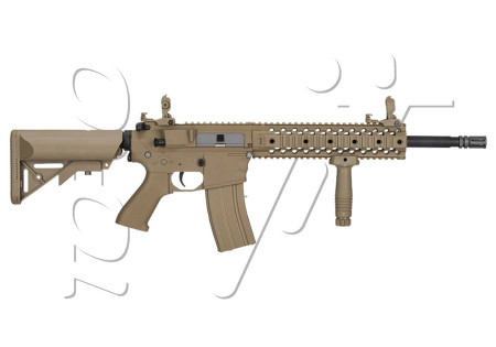 Fusil FIBRE LT12 M4 RIS EVO AEG LANCER TACTICAL TAN