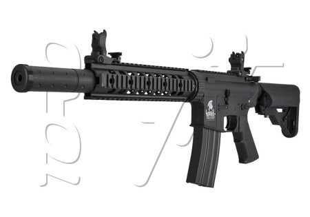 Fusil FIBRE LT15 M4 SD AEG LANCER TACTICAL BLACK