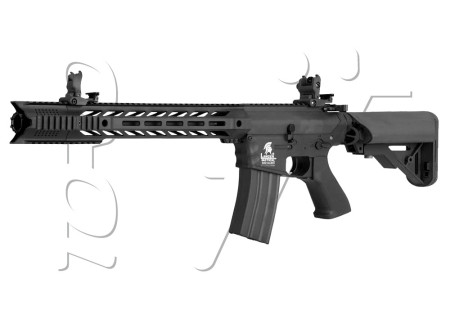 Fusil FIBRE LT25 M4 SPR INTERCEPTOR AEG LANCER TACTICAL BLACK