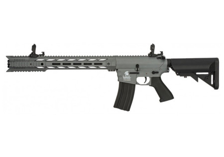 Fusil FIBRE LT25 M4 SPR INTERCEPTOR AEG LANCER TACTICAL GREY