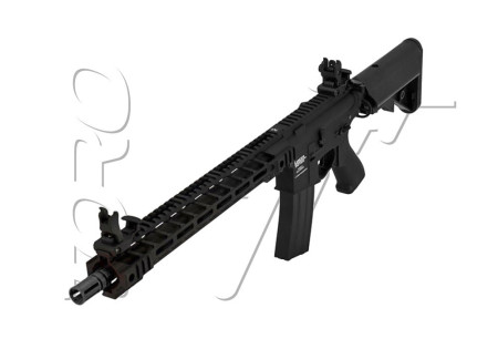 Fusil METAL LT34 ENFORCER ETU AEG BATTLE HAWK 14" CROSSE CRANE LANCER TACTICAL PROLINE BLACK