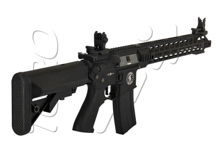 Fusil METAL LT34 ENFORCER ETU AEG BATTLE HAWK 14" CROSSE CRANE LANCER TACTICAL PROLINE BLACK