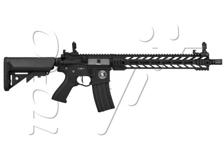 Fusil METAL LT34 ENFORCER ETU AEG BATTLE HAWK 14" CROSSE CRANE LANCER TACTICAL PROLINE BLACK