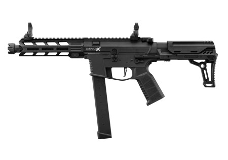 Fusil LT35 GEN2 AEG BATTLE X PDW LANCER TACTICAL BLACK