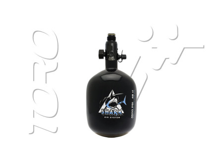 Bouteille 0.8L 48Ci CARBONE SHARK UL COURTE + preset 4500 PSI SHARK