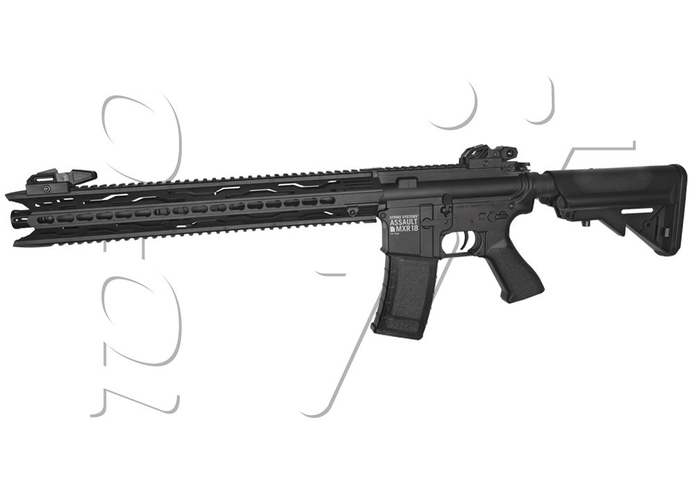 Fusil MXR18 ASSAULT SLV AEG ASG BLACK