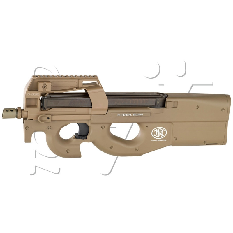 Fusil P90 FN HERSTAL DARK EARTH AEG CYBERGUN