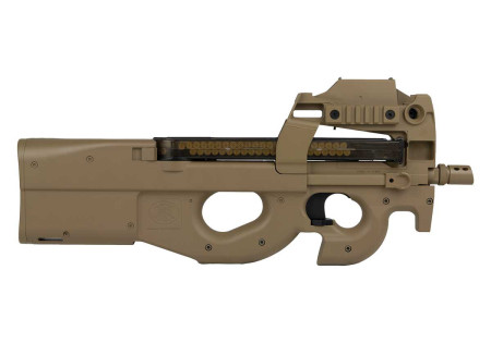 Fusil P90 FN HERSTAL RED DOT TAN AEG CYBERGUN