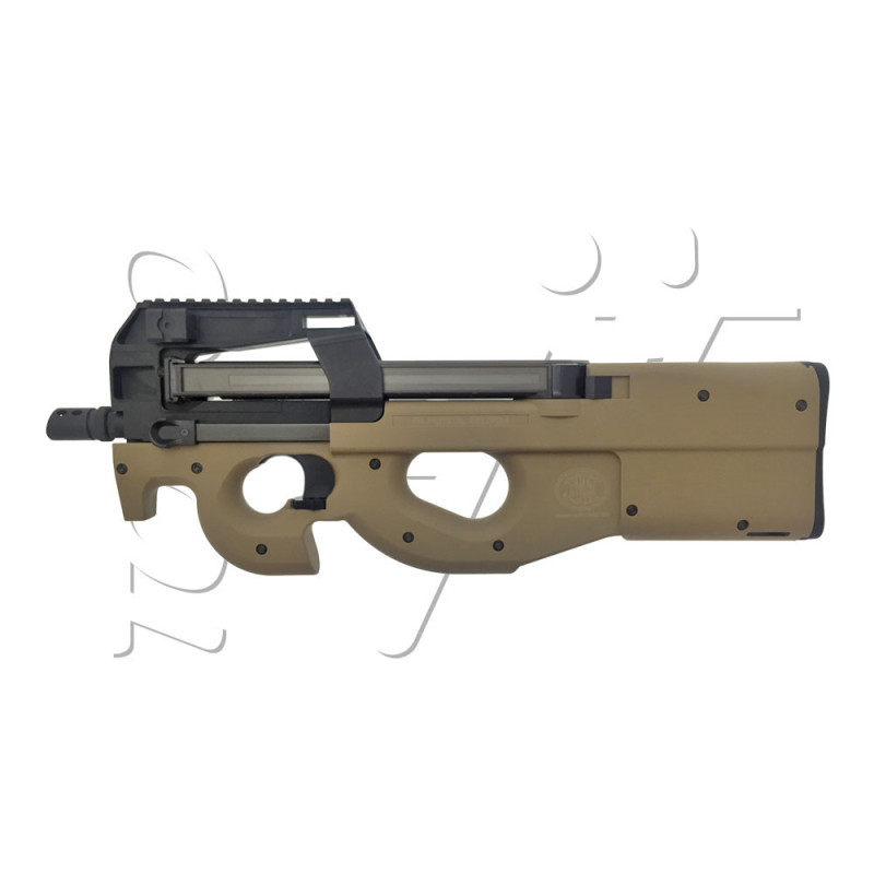 Fusil P90 FN HERSTAL GBBR GAZ CYBERGUN TAN