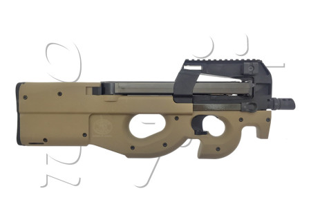 Fusil P90 FN HERSTAL GBBR GAZ CYBERGUN TAN