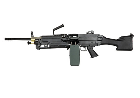 Fusil M249 MK2 EDGE 2500 BBs TYPE FN HERSTAL FULL METAL SPECNA ARMS BLACK