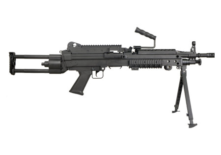 Fusil M249 PARA FN FIBRE NYLON AEG BLACK CYBERGUN