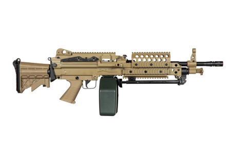 Fusil MK46 EDGE 2500 BBs TYPE FN HERSTAL FULL METAL SPECNA ARMS TAN