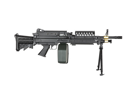 Fusil MK46 2400 BBs FULL METAL BLACK A&K