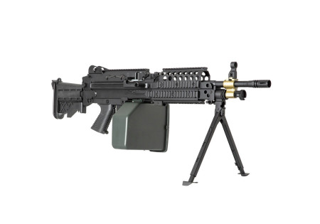 Fusil MK46 2400 BBs FULL METAL BLACK A&K