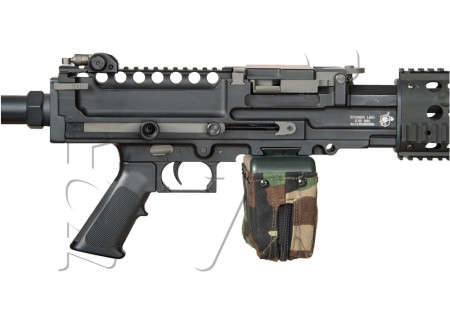 Fusil LMG KNIGHTS ARMAMENT 1100 BBs BLACK AEG ARES