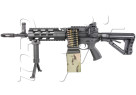 Fusil LMG CM16 MOSFET 2500 BBs BLACK AEG G&G ARMAMENT