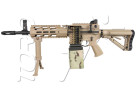 Fusil LMG CM16 MOSFET 2500 BBs TAN AEG G&G ARMAMENT