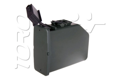 Chargeur FN HERSTAL M249 MINI AMMO BOX 3000 billes BLACK A&K